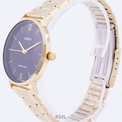 Refurbished Casio Analog Black Dial Quartz LTP-VT01G-1B Women's Watch