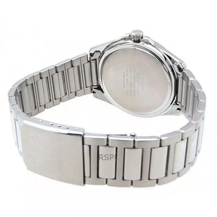 Refurbished Casio Classic Analog Stainless Steel Silver Dial Quartz MTP-1370D-7A2 Men's Watch