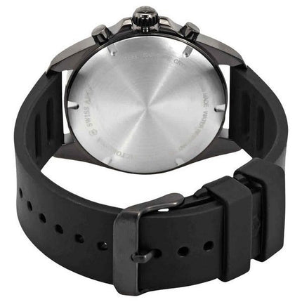 Victorinox Swiss Army Fieldforce Sport Chronograph Rubber Strap Grey Dial Quartz 241891 100M Men's Watch
