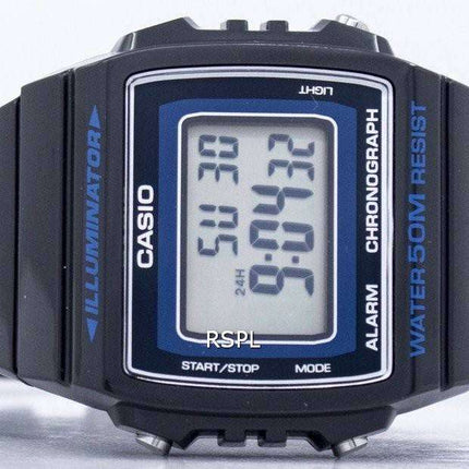 Casio Illuminator Chronograph Alarm Digital W-215H-8AVDF W215H-8AVDF Unisex Watch