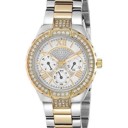 Guess Two Tone Stainless Steel Multifunction Quartz W0111L5 Women's Watch