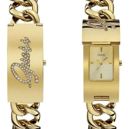 Guess Pop Icon Tone Stainless Steel Quartz W0321L2 Women's Watch