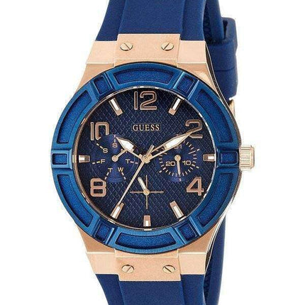 Guess Jet Setter Silicon Strap Quartz W0571L1 Women's Watch