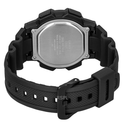 Casio Digital Resin Strap Quartz WS-1800-1AV 100M Men's Watch