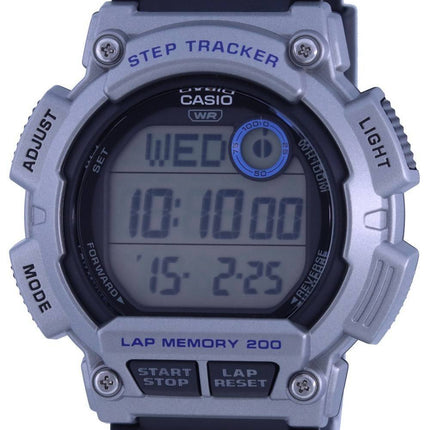 Casio Youth Digital Resin Strap WS-2100H-1A2 WS2100H-1 100M Men's Watch