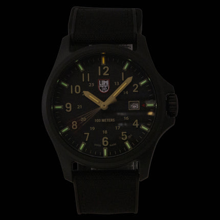 Luminox Atacama Field Rubber Strap Black Dial Quartz XL.1970.2 100M Men's Watch