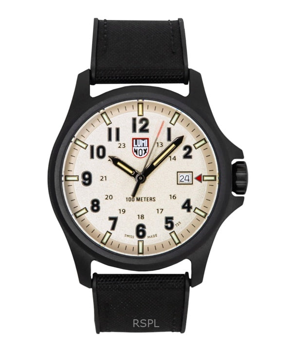 Luminox Atacama Field Black Rubber Strap Grey Dial Quartz XL.1971.SET 100M Men's Watch With Extra Strap