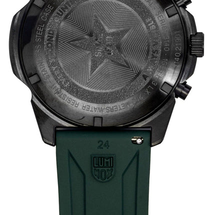 Luminox Pacific Diver Chronograph Rubber Strap Black Dial Quartz Diver's XS.3147 200M Men's Watch