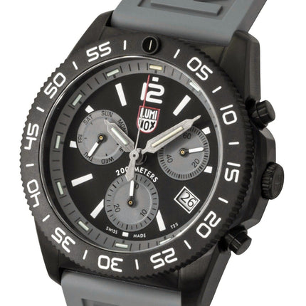 Luminox Pacific Diver Chronograph 316L Stainless Steel Graphite Grey Dial Quartz XS.3148 200M Men's Watch
