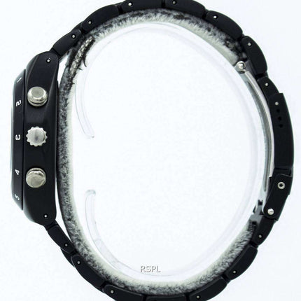 Swatch Irony Black Coated Chorongraph Quartz YCB4019AG Unisex Watch