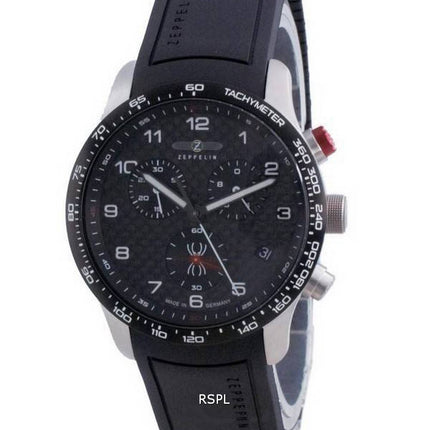 Zeppelin Alain Robert Limited Edition Chronograph Quartz 72944K-B 72944-KB 100M Mens Watch