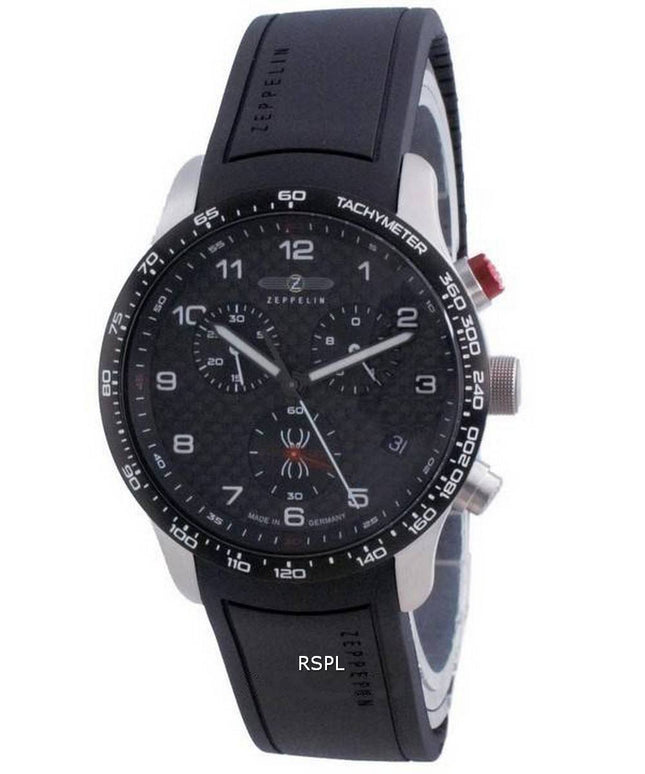 Zeppelin Alain Robert Limited Edition Chronograph Quartz 72944K-B 72944-KB 100M Mens Watch