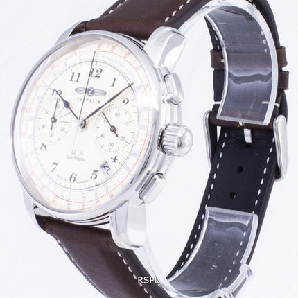 Refurbished Zeppelin Series LZ126 7614-5 76145 Germany Made Men's Watch