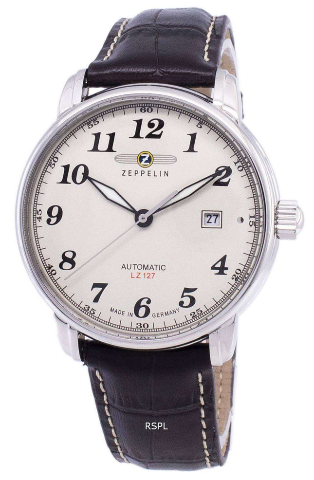 Refurbished Zeppelin Series LZ127 Graf Automatic Germany Made 7656-5 76565 Men's Watch