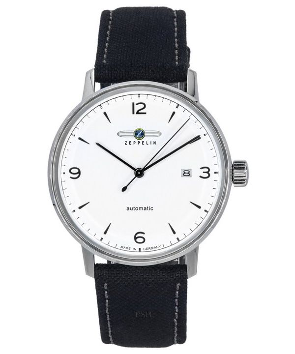 Zeppelin LZ129 Hindenburg White Eco Ceramic Dial Automatic 80641_N Men's Watch