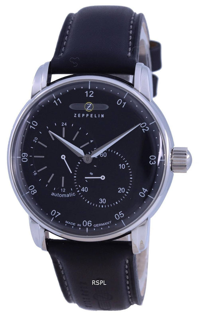Zeppelin New Captain's Line Leather Strap Automatic 8662-2 86622 Men's Watch