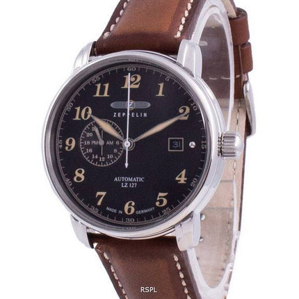 Zeppelin LZ127 Graf Black Dial Automatic 8668-2 86682 Men's Watch