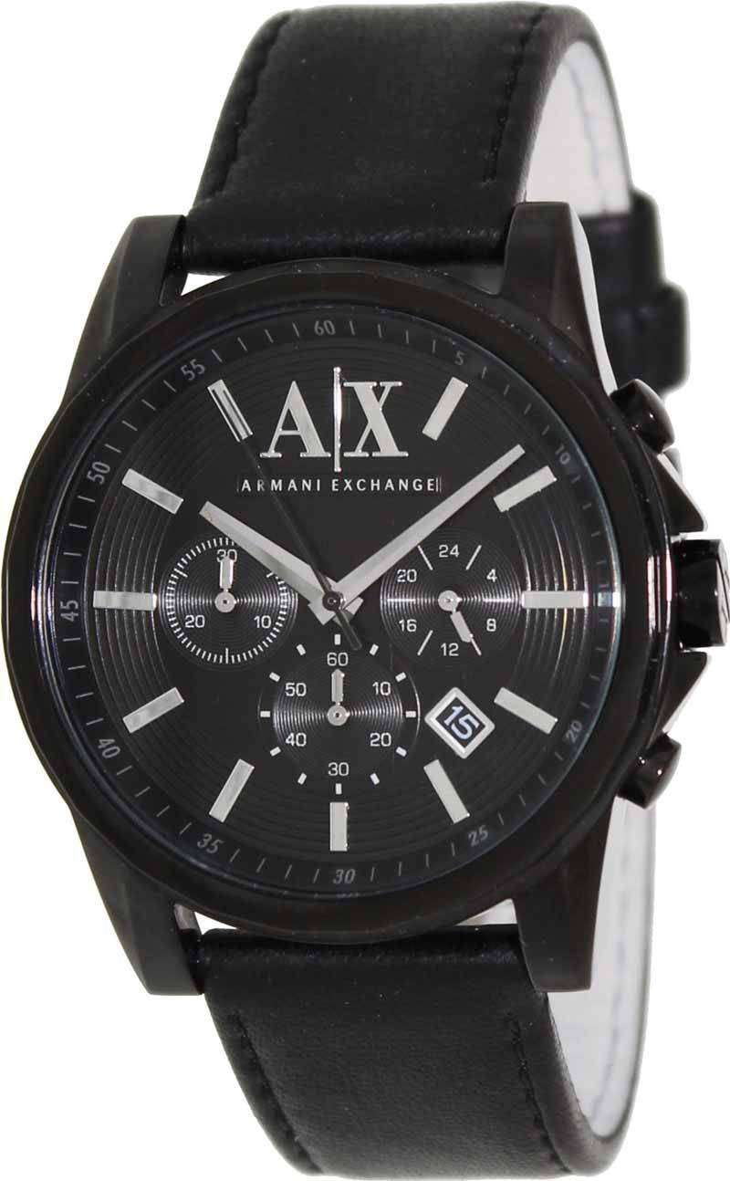 Armani Exchange Chronograph Black Dial AX2098 Mens Watch - CityWatches IN