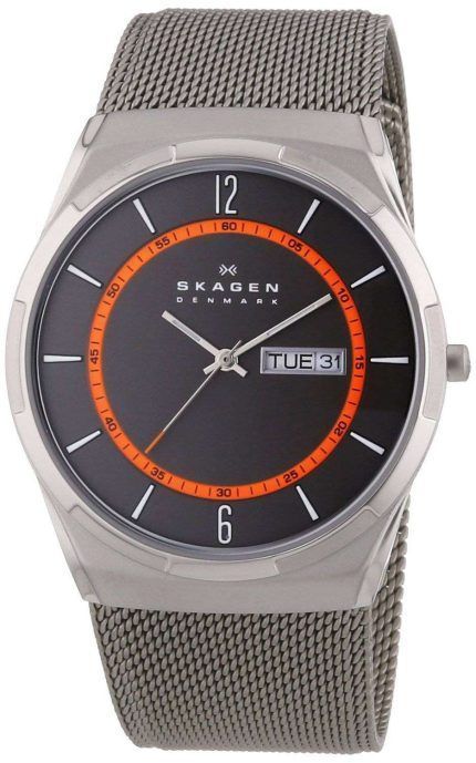 Skagen Melbye Titanium Case with Mesh Band SKW6007 Mens Watch