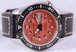 Seiko Superior Automatic Divers 200M Black Leather SRP497K1-LS2 Mens Watch
