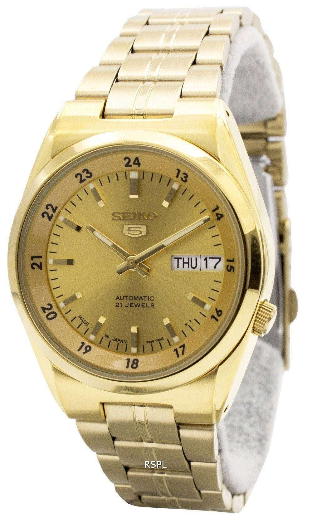 A stunning jewel watch in gold color set with Zirconia stones