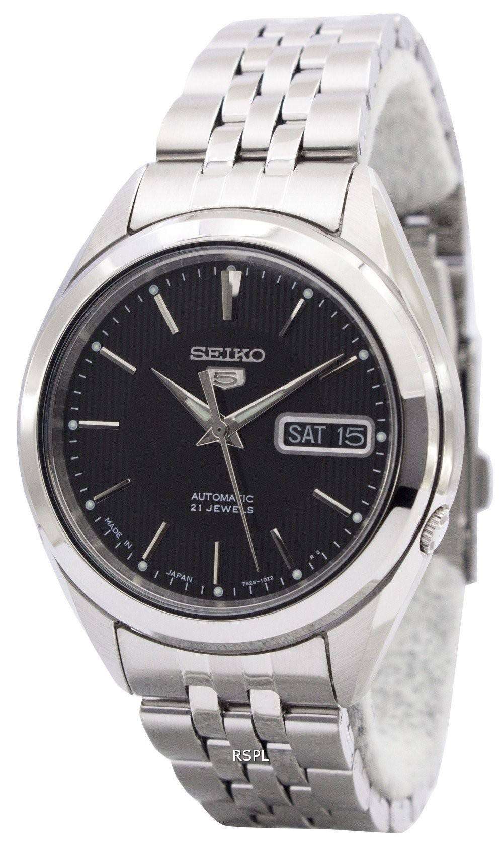 Seiko 5 Automatic 21 Jewels Japan Made SNKL23J1 SNKL23J Men's Watch -  CityWatches IN