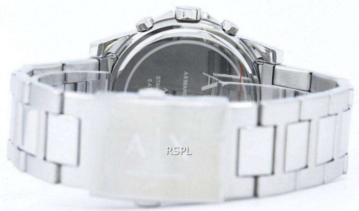 Armani Exchange Chronograph Silver-Tone Dial AX2058 Mens Watch