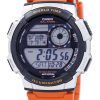 Casio Youth Series Illuminator World Time Alarm AE-1000W-4BV Men's Watch