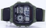 Casio World Time Alarm Digital AE-1200WHB-3BV Men's Watch