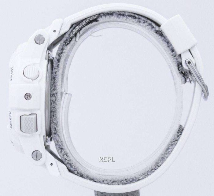 Casio Baby-G Shock Resistant Tide Graph Analog Digital BGA-180BE-7B Women's Watch