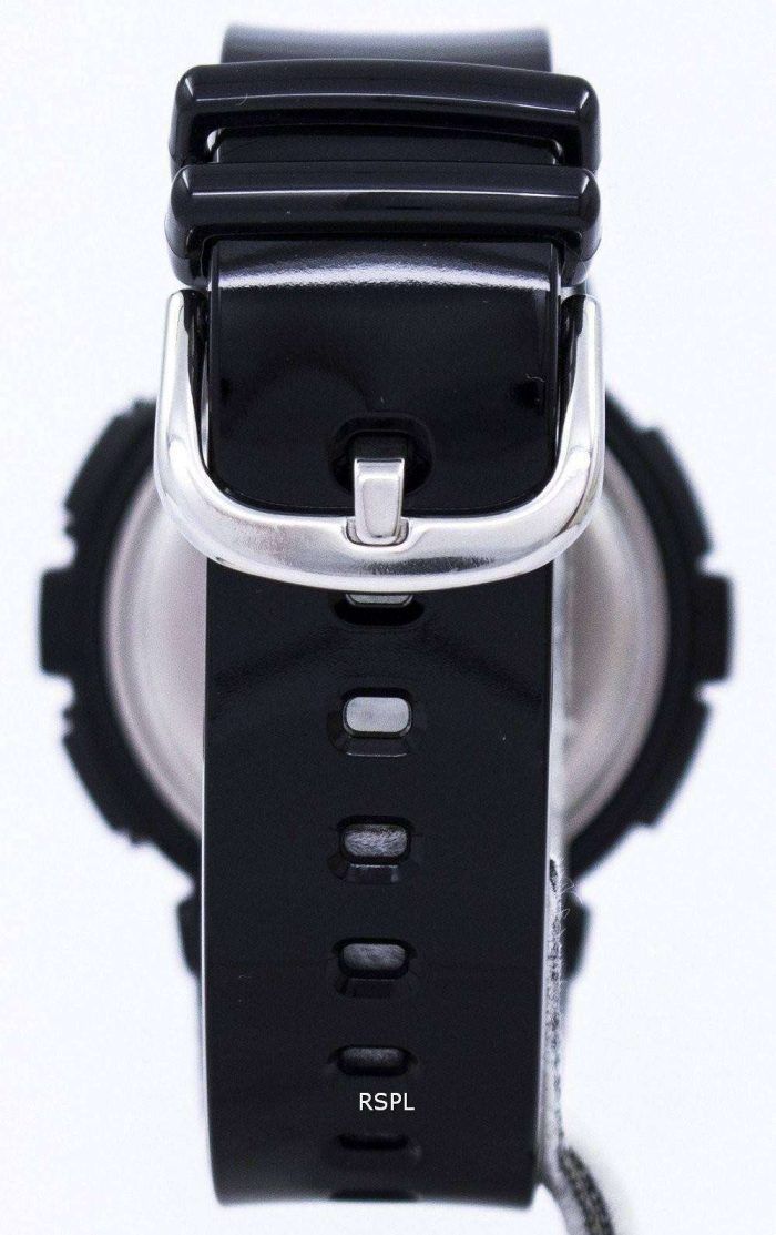 Casio Baby-G Shock Resistant World Time Analog Digital BGA-195M-1A Women's Watch