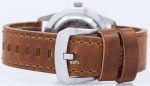 Seiko 5 Sports Automatic Japan Made Ratio Brown Leather SNZG15J1-LS9 Men's Watch