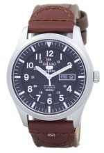 Seiko 5 Sports Automatic Japan Made Canvas Strap SNZG15J1-NS1 Men's Watch