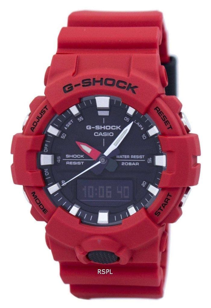 Casio G-Shock Shock Resistant Analog Digital GA-800-4ADR GA800-4ADR Men's Watch