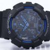 Casio G-Shock World Time Alarm GA-100-1A2 GA-100 Watch