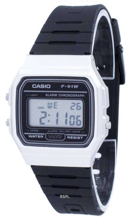 Casio Vintage Chronograph Alarm Digital F-91WM-7A F91WM-7A Unisex Watch