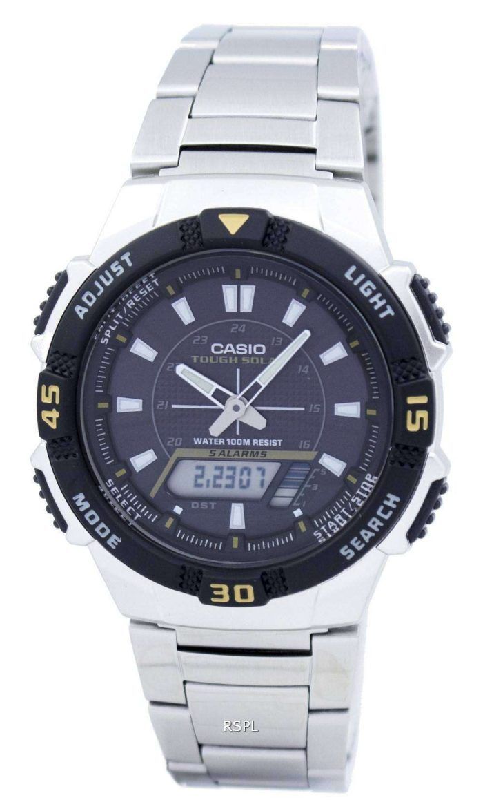Casio Analog Digital Tough Solar AQ-S800WD-1EVDF AQ-S800WD-1EV Mens Watch