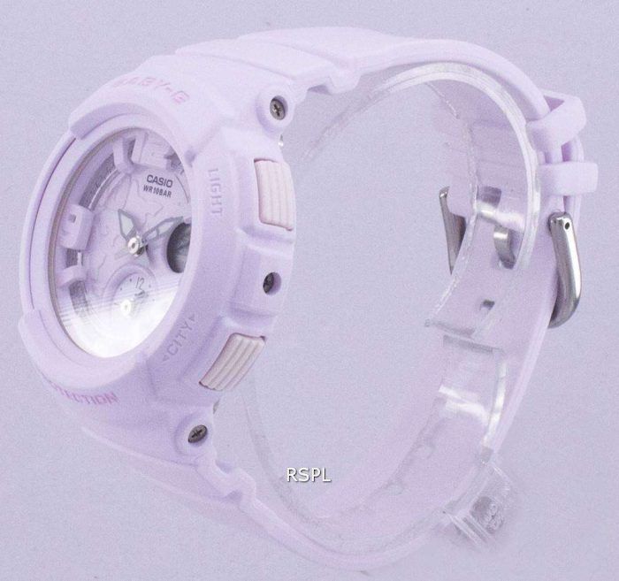 Casio Baby-G World Time Analog Digital BGA-190BC-4B BGA190BC4B Women's Watch