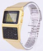 Casio Digital Stainless Steel Data Bank Multi-Lingual DBC-611G-1DF DBC-611G-1 Mens Watch