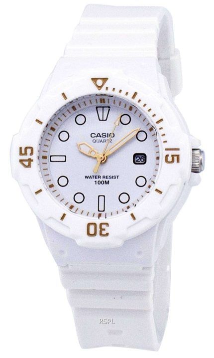 Casio Enticer Classic Analog White Dial LRW-200H-7E2VDF LRW-200H-7E2V Womens Watch