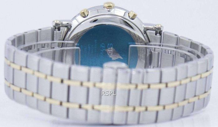 Seiko Premier Chronograph Quartz Alarm SNAF80 SNAF80P1 SNAF80P Men's Watch