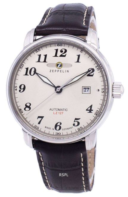 Zeppelin Series LZ127 Graf Germany Made 7656-5 76565 Men's Watch