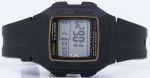 Casio Digital 5 Alarms Dual Time Illuminator F-201WA-9ADF F-201WA-9A Mens Watch