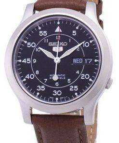 Seiko 5 Military SNK809K2-SS5 Automatic Brown Leather Strap Men's Watch