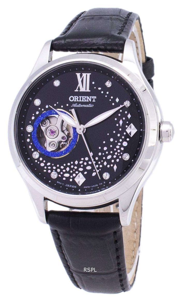 Orient Automatic RA-AG0019B10B Open Heart Diamond Accents Women's Watch