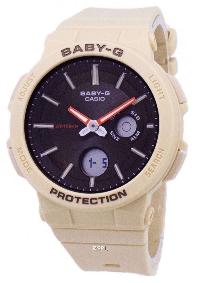Casio Baby-G BGA-255-5A BGA255-5A Neon Illuminator Analog Digital Women's Watch