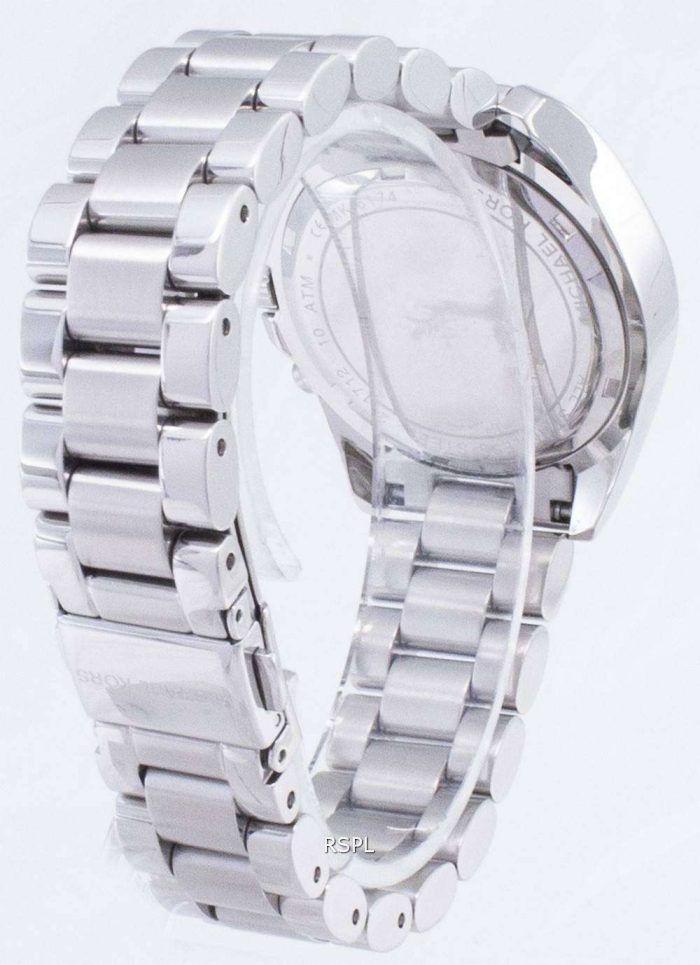 Michael Kors Bradshaw Chronograph Silver Dial MK6174 Womens Watch