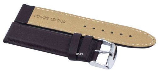 Dark Brown Ratio Brand Leather Strap 22mm For SKX007, SKX009, SKX011, SNZG07, SNZG015