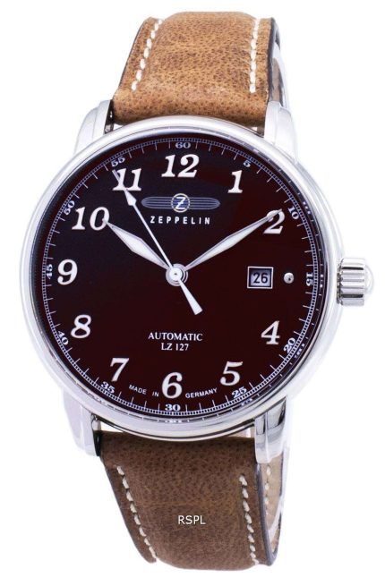 Zeppelin Series LZ127 Graf 8656-3 86563 Germany Made Men's Watch