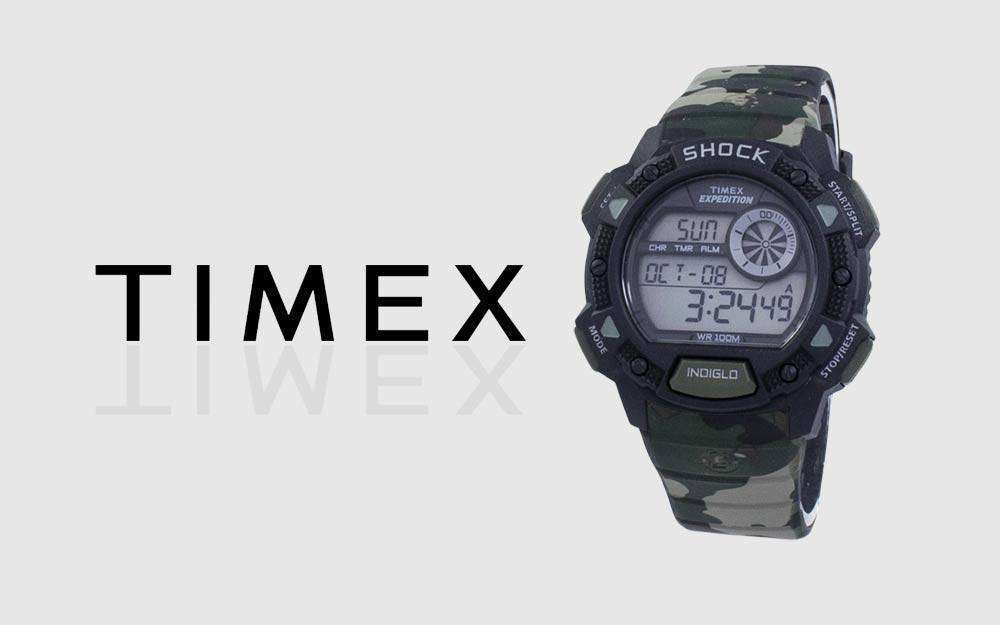 Timex Expedition Base Shock Alarm Indiglo Digital T49976 Men's Watch: A Digital  Watch with the Heart of an Adventurer - CityWatches IN
